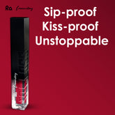 Ra Womanstory Comfy Silk Non Transfer 12H Liquid Matte Lipstick - 12 Sensational red